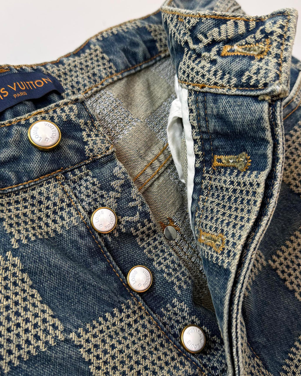 VV Plaid jeans 1825022820