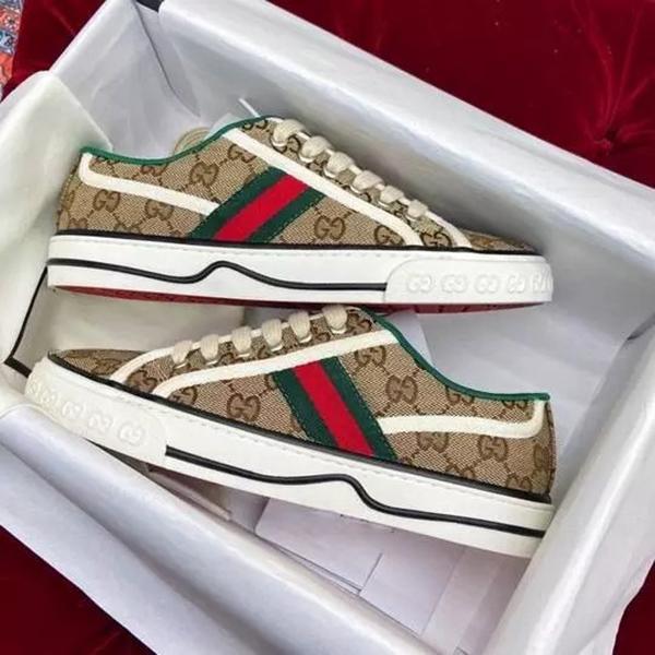 2G Low-top Brown Luxury Shoes Sneakers