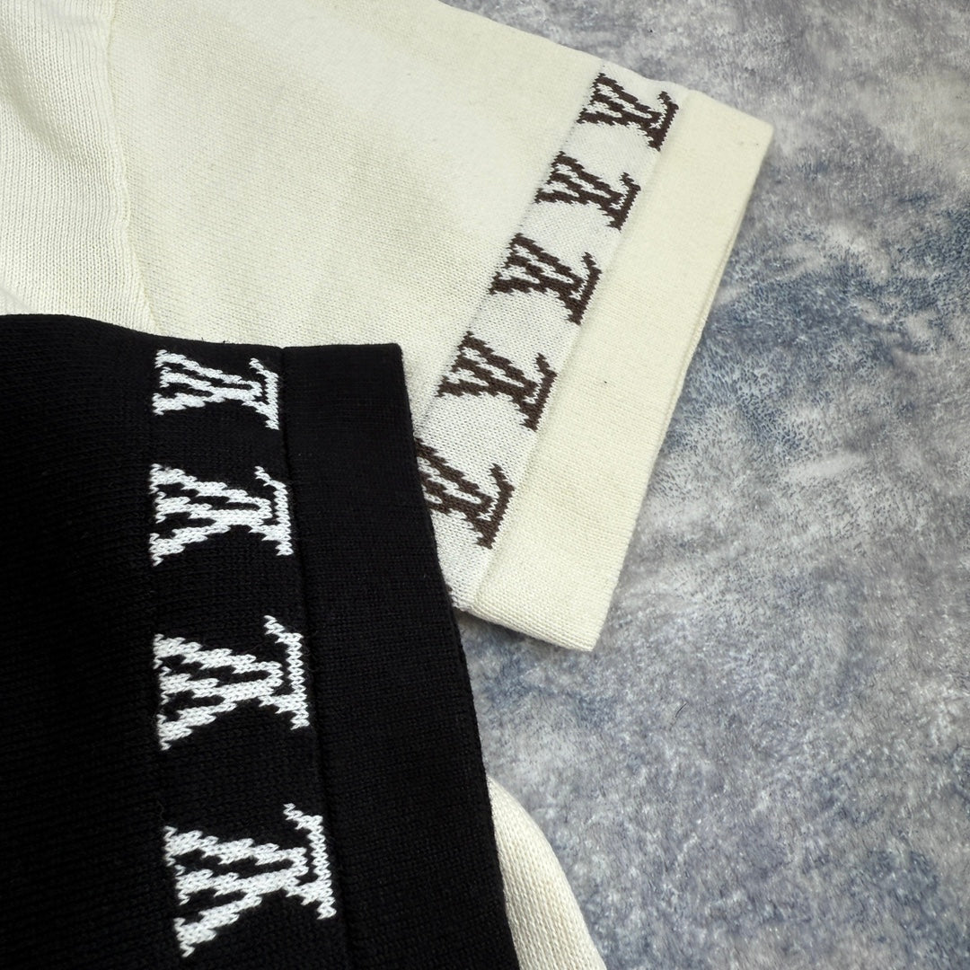 VV  Knitted short-sleeved T-shirt unisex 1825052209