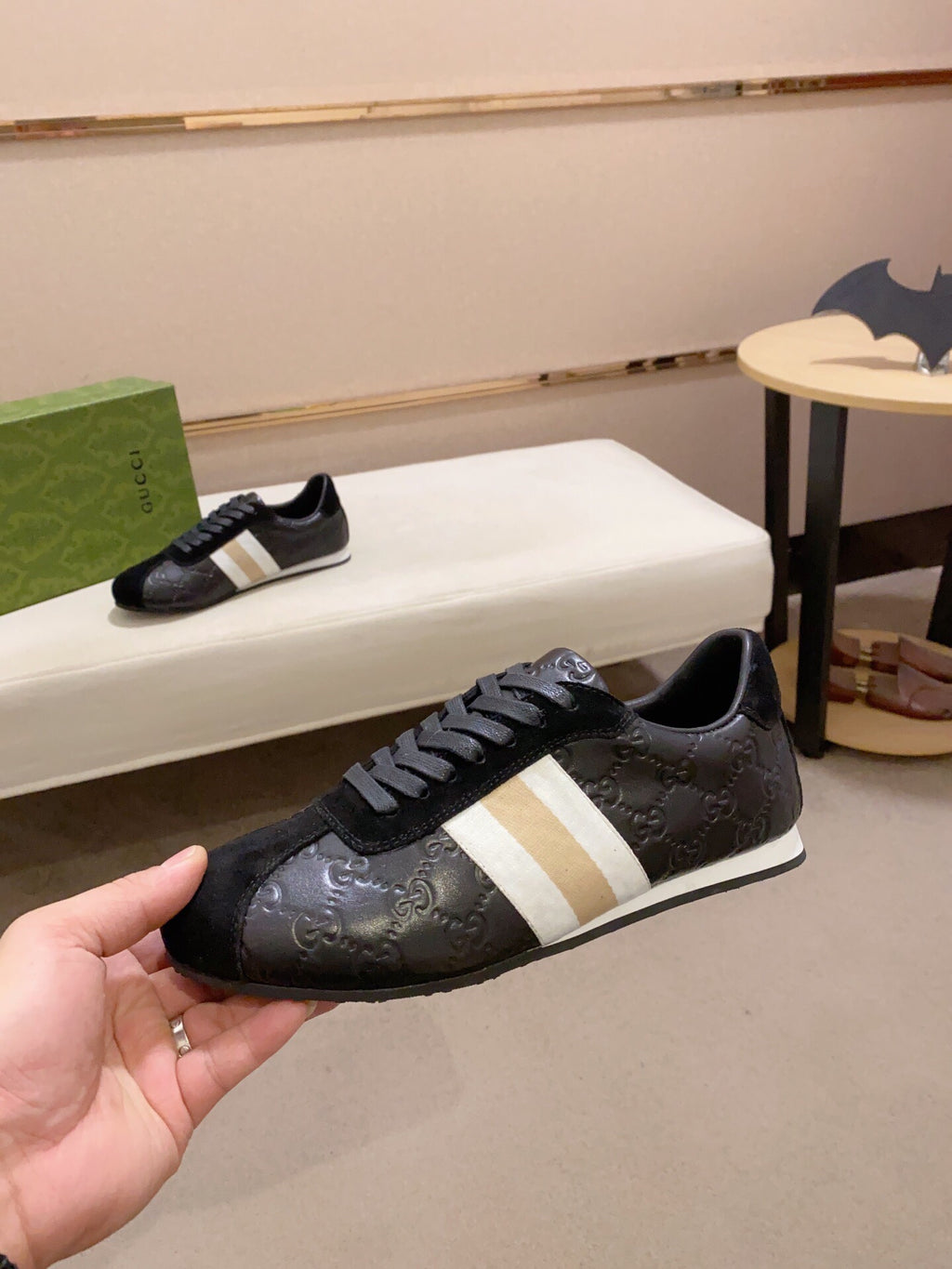 Classic letter presbyopia fashion casual sneakers PD1623071901