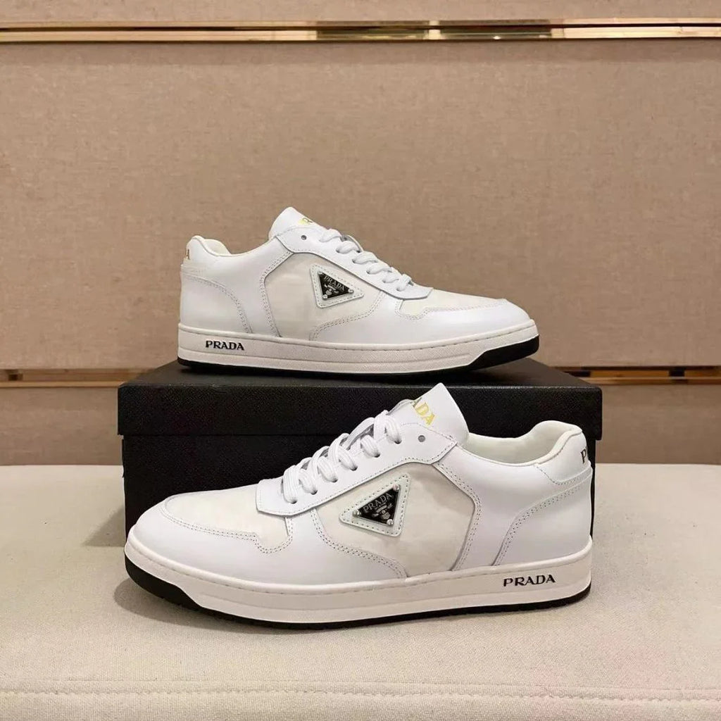 New triangle leather men's shoes 1024111424