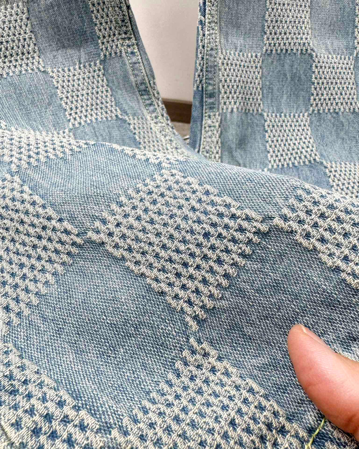 VV Plaid jeans 1825022820