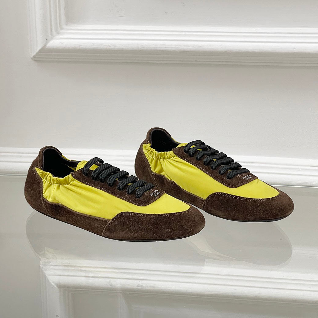 PR unisex Collapse Nylon stretch sneakers 1825060501