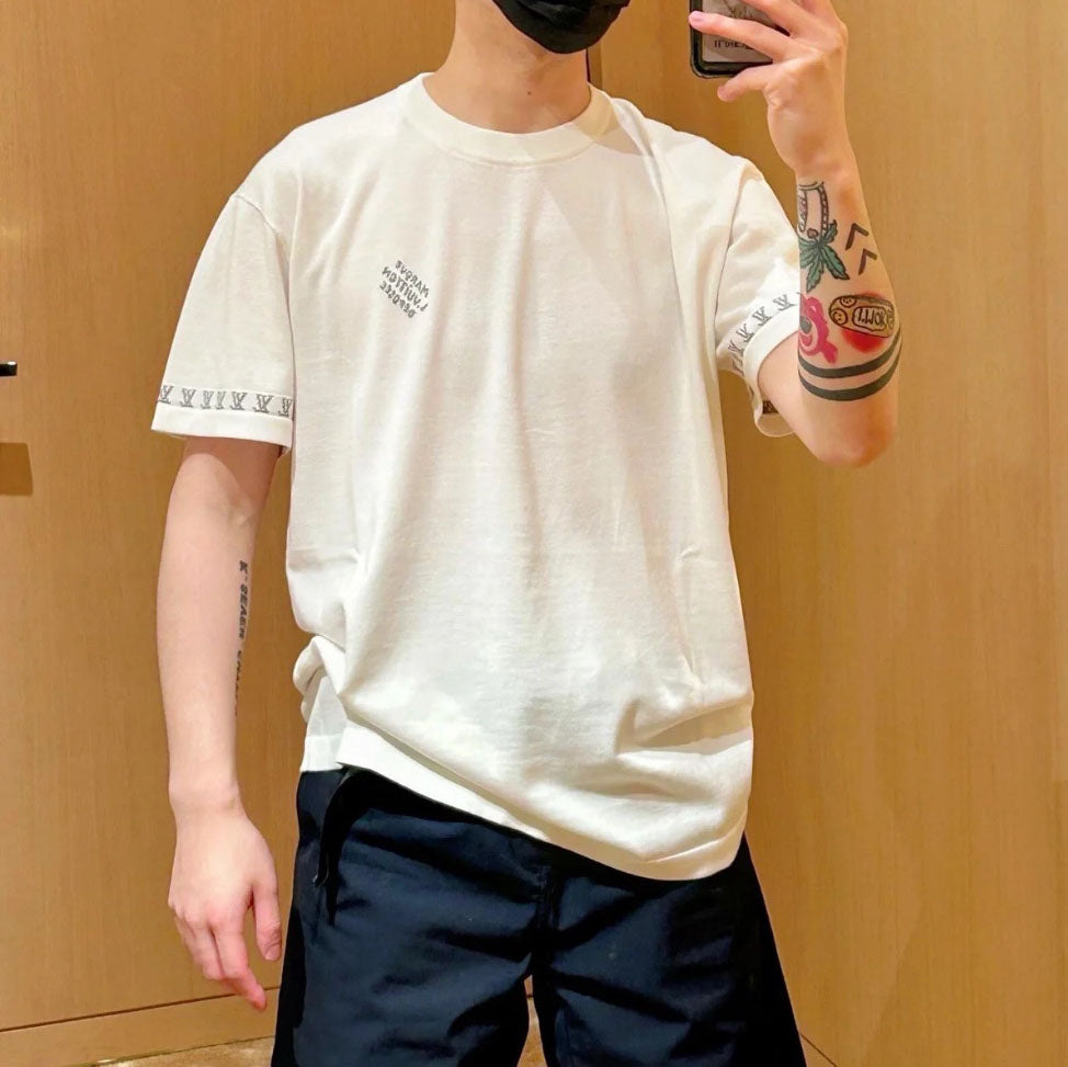 VV  Knitted short-sleeved T-shirt unisex 1825052209
