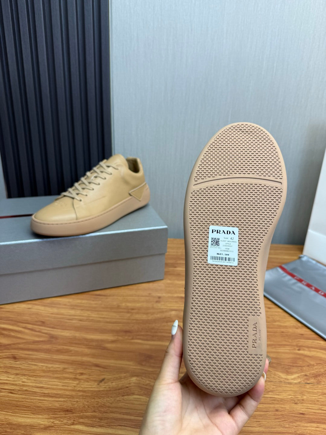 PR Court leather sneakers 1826051902