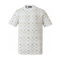 New printed short-sleeved shirt with all-over floral pattern 1426020504
