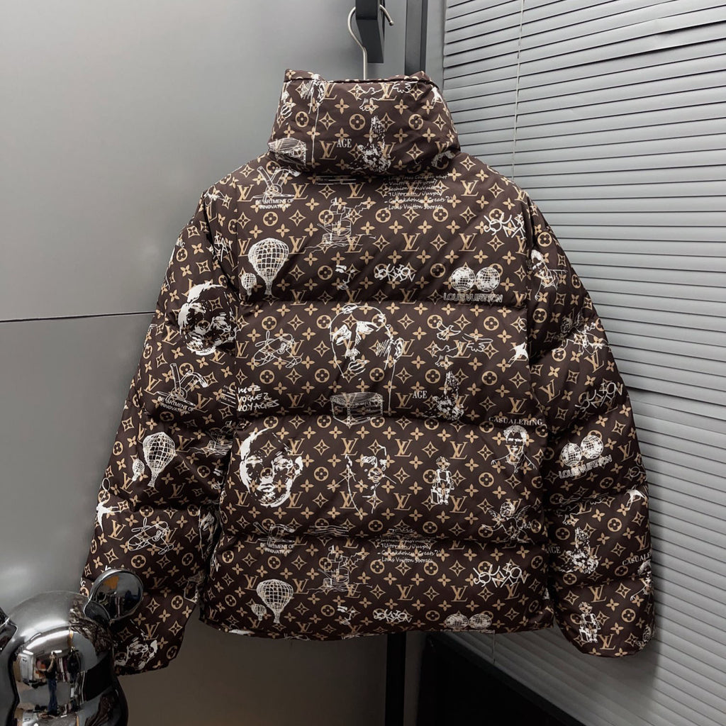 VV Graffiti down cotton jacket 1824093004