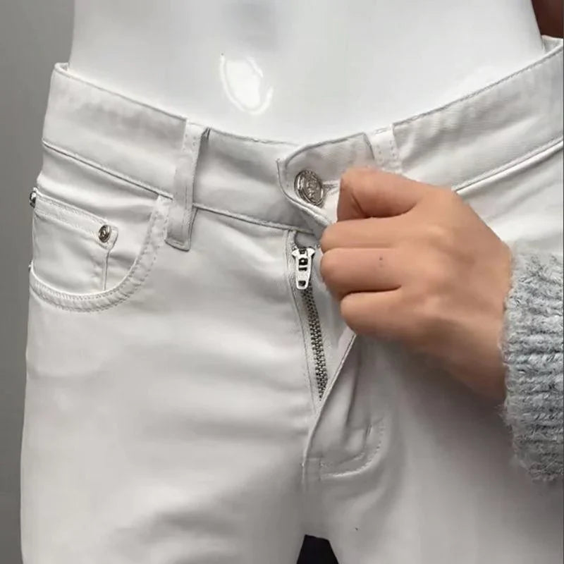 New All-match Slim-fit Stretch Casual Pants 1024032619