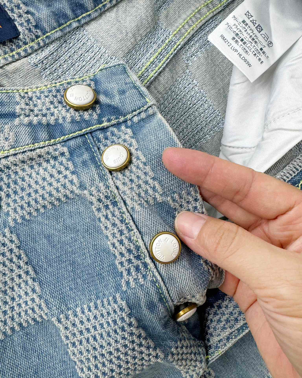 VV Plaid jeans 1825022820