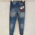 Washed denim jeans 1425122309