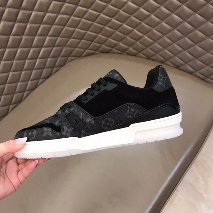 P270 BLACK MONOGRAM LUXEMBOURG SNEAKER