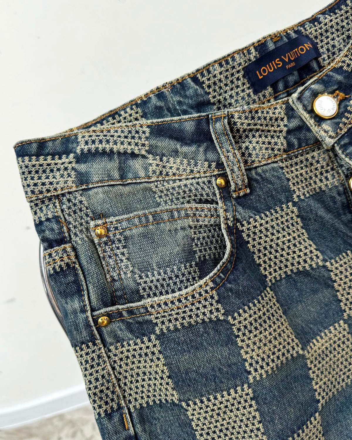 VV Plaid jeans 1825022820