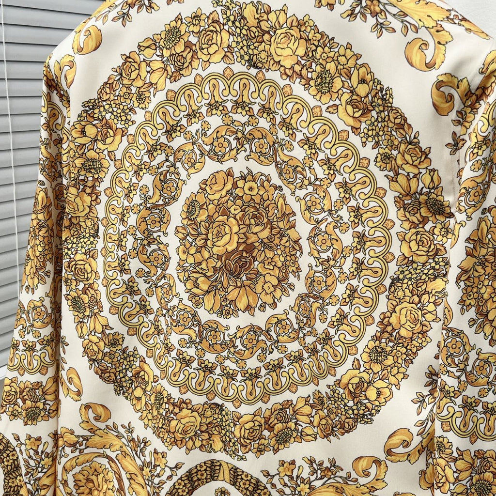 VS Printed Silk Twill Shirt 1826052810