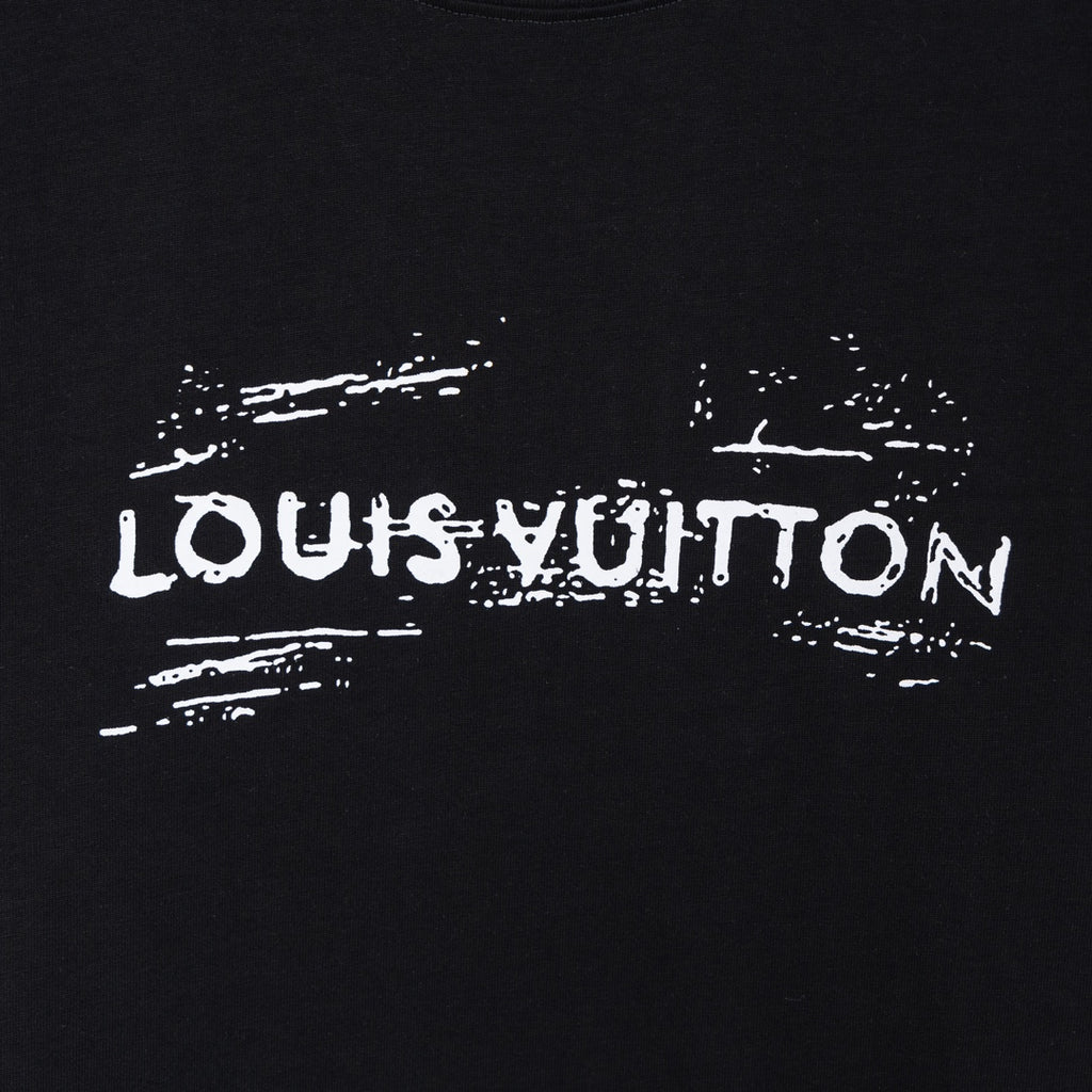 VV Front and back letter print T-shirt 1824103105
