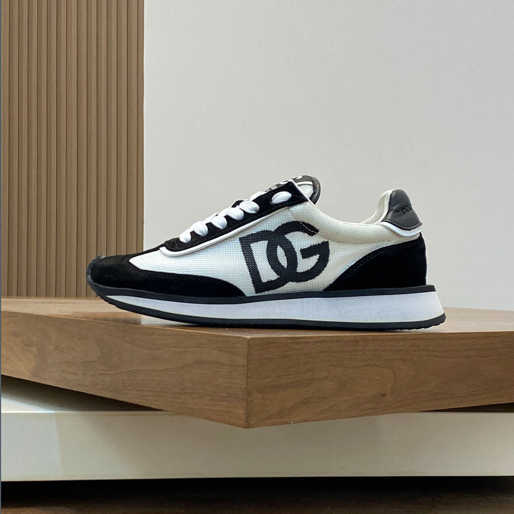 D&G New cowhide lining TPR elastic outsole sneakers XC24092813