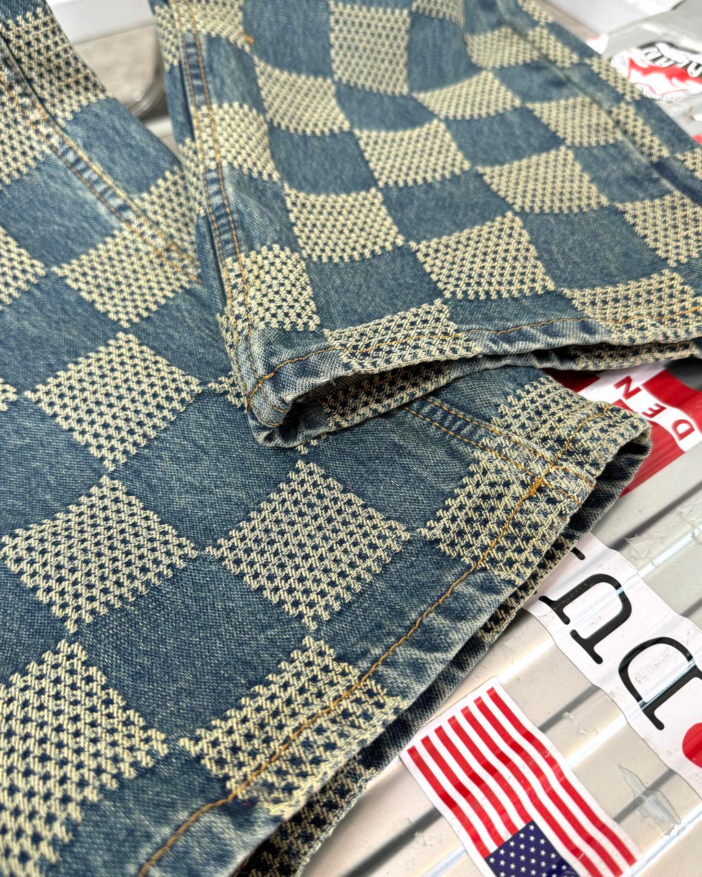 VV Plaid jeans 1825022820
