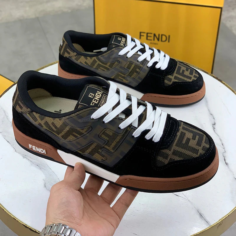 Match Leather Sneakers  WB0625110514