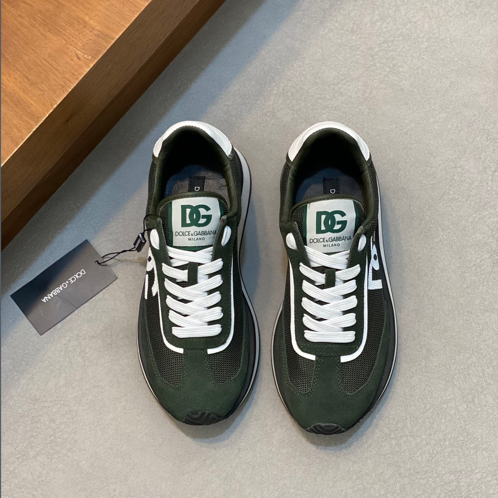 D&G New cowhide lining TPR elastic outsole sneakers XC24092813