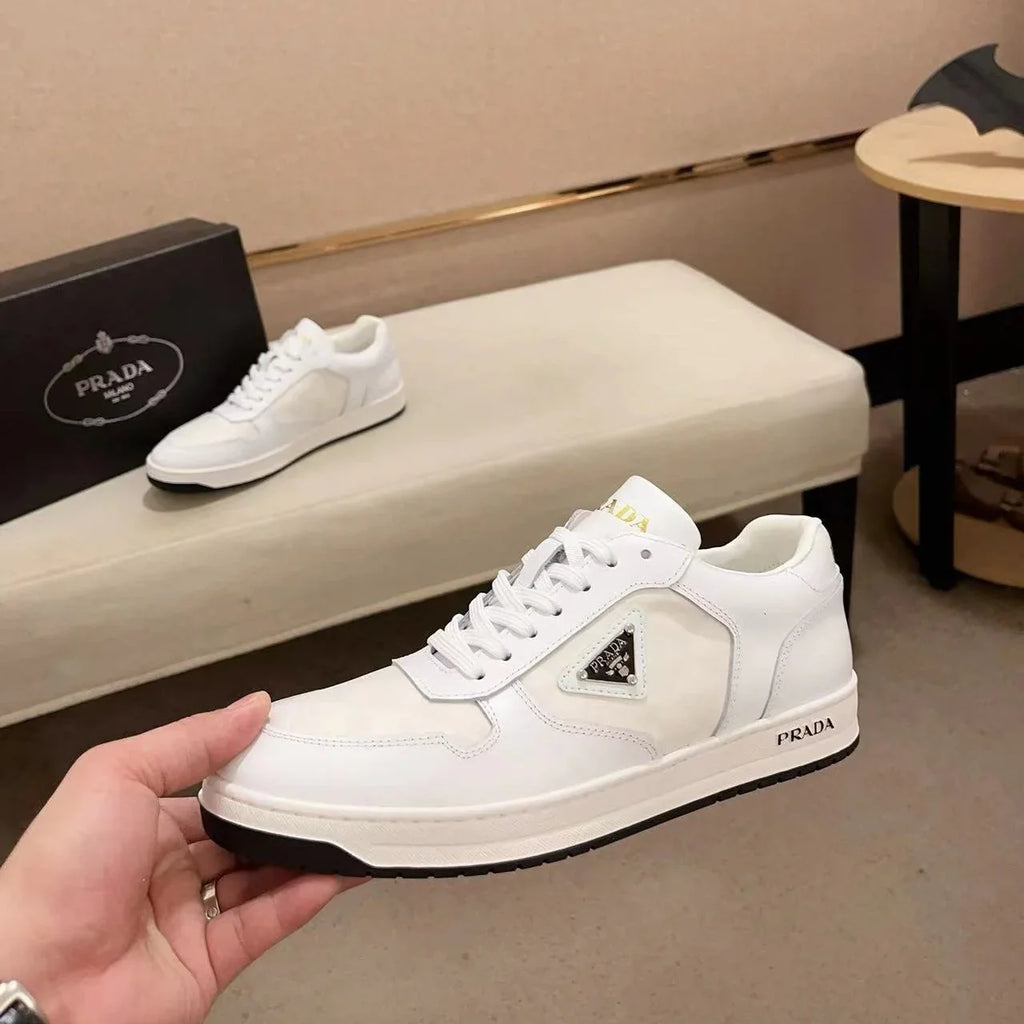 New triangle leather men's shoes 1024111424