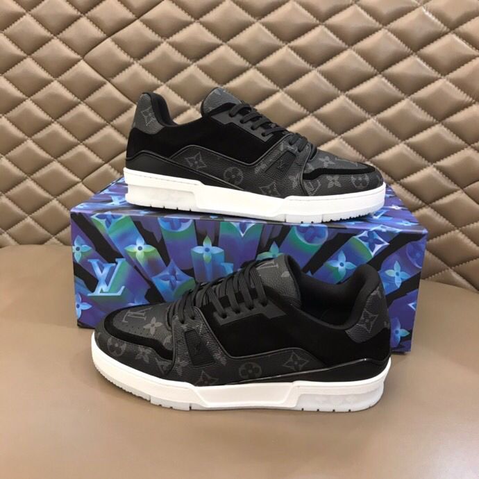 P270 BLACK MONOGRAM LUXEMBOURG SNEAKER
