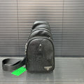 Crocodile Print Men's Crossbody Shoulder Bag 1025040302