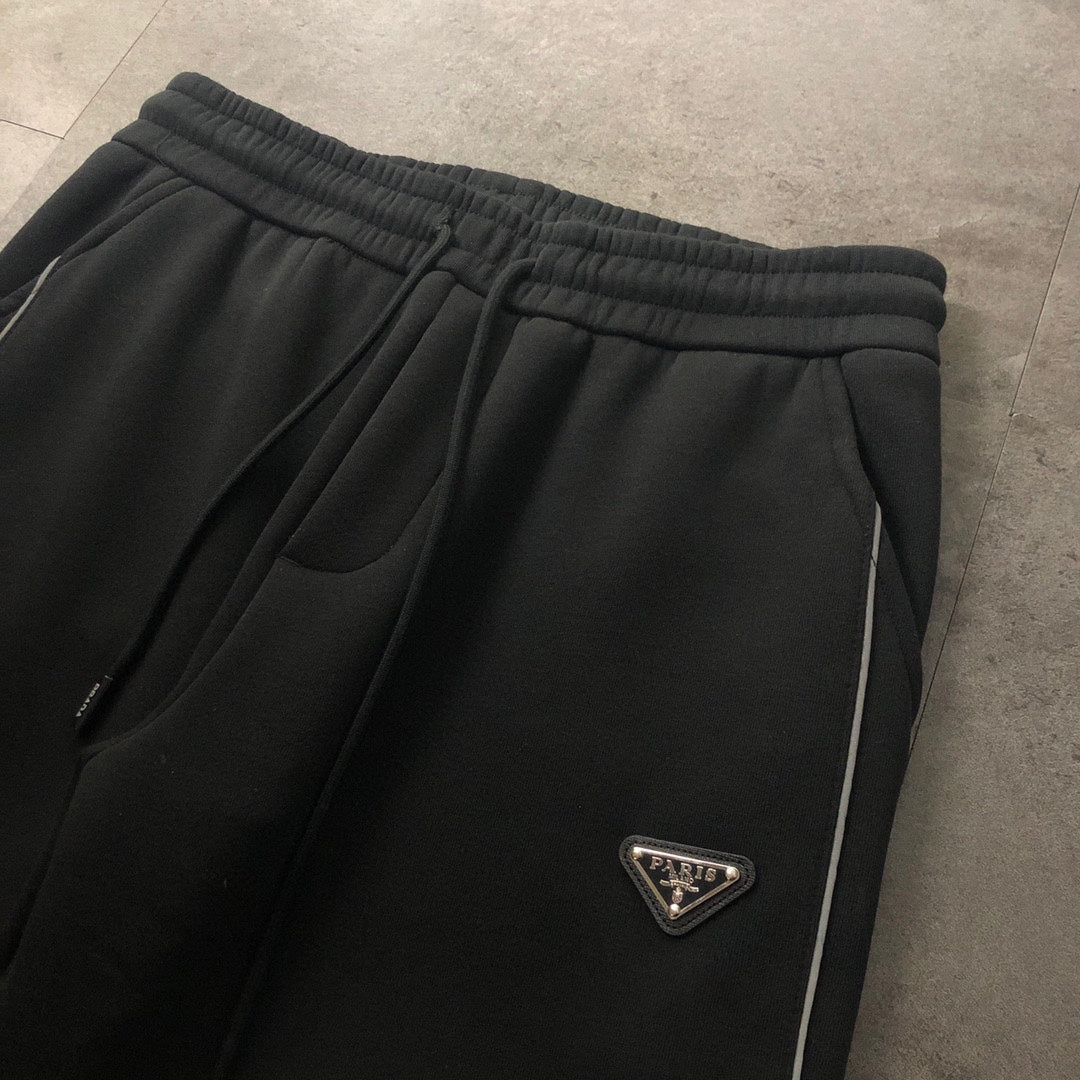 PR Autumn and winter thickened fleece reflective trousers 1824101203