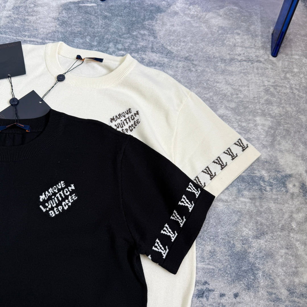 VV  Knitted short-sleeved T-shirt unisex 1825052209
