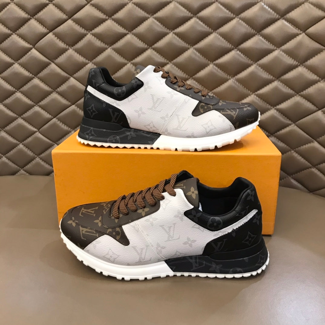 PRINTED TOP LAYER LEATHER CASUAL SHOES