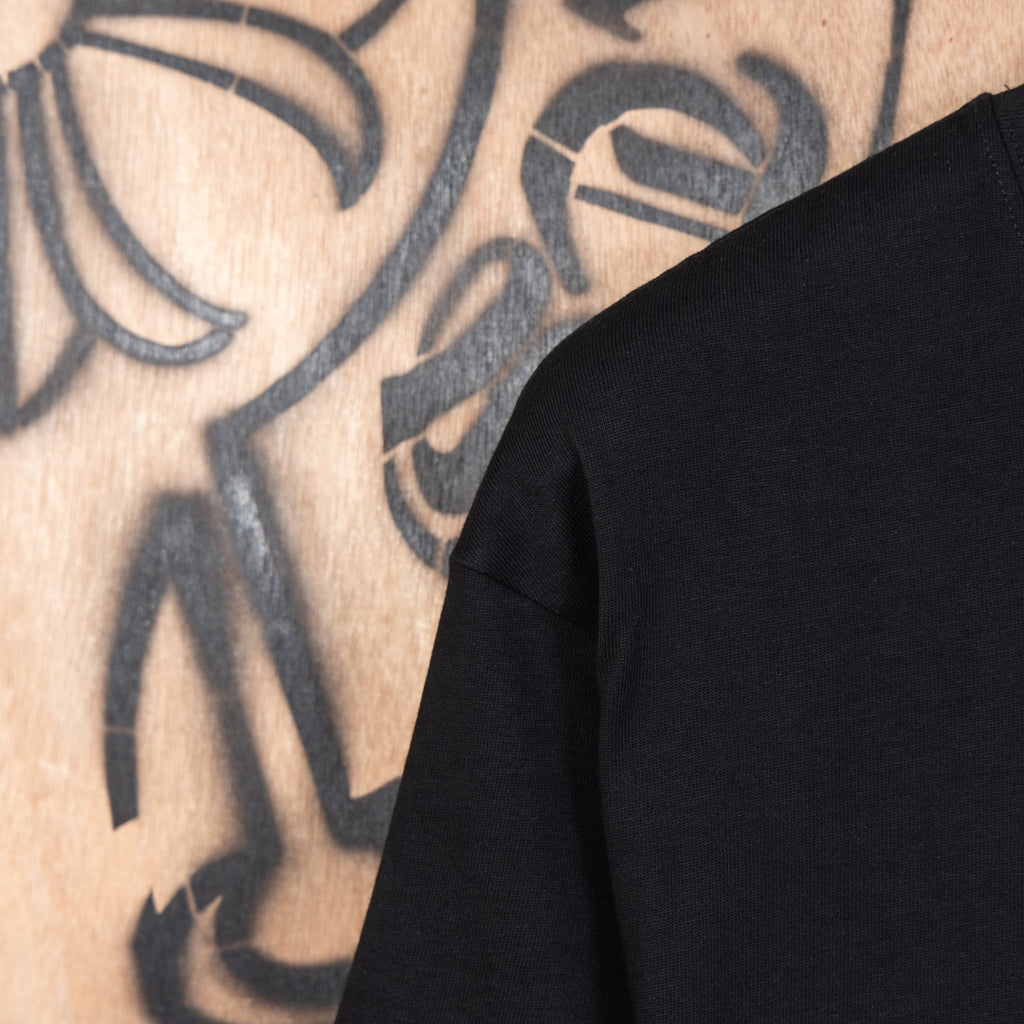 VV Front and back letter print T-shirt 1824103105