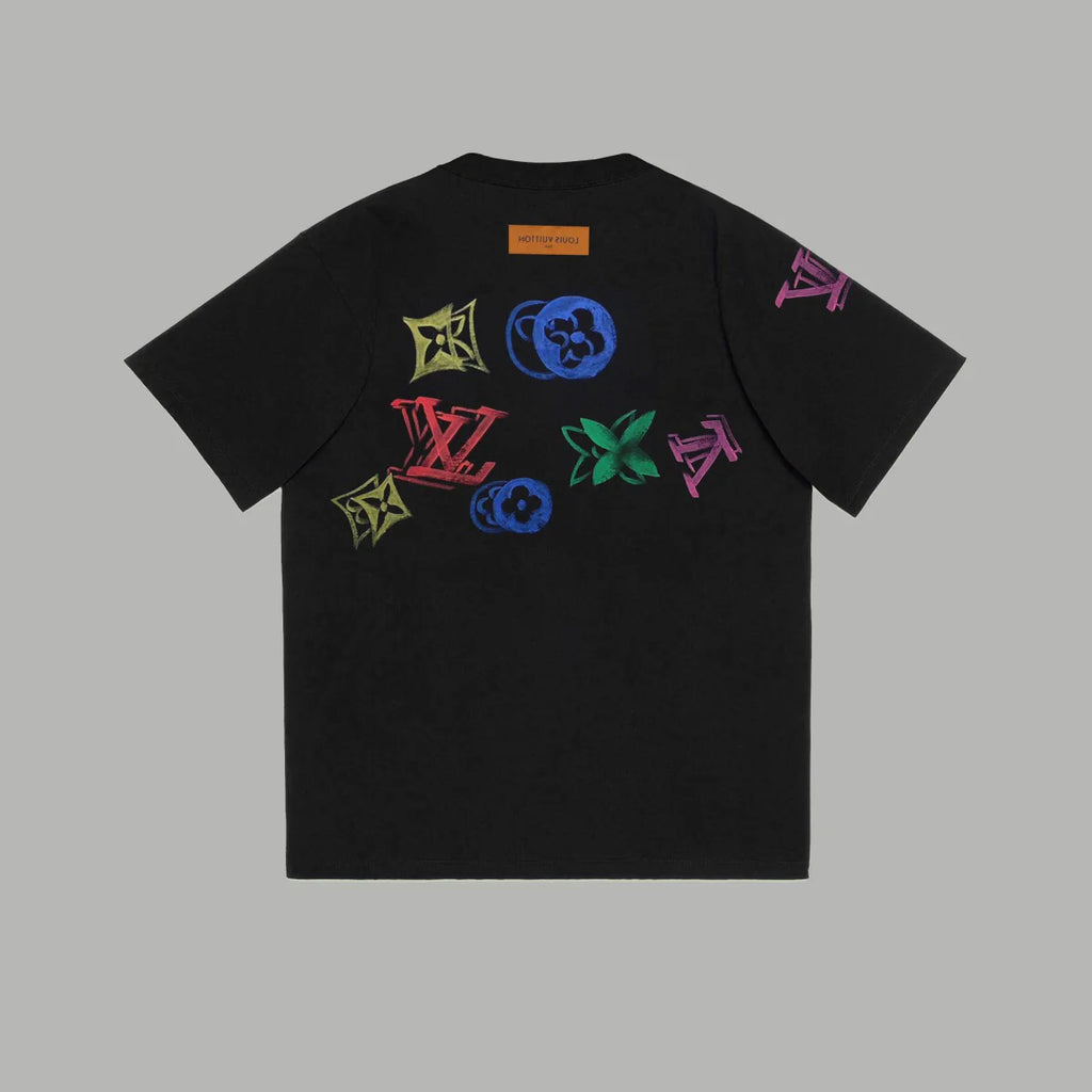 New fashion versatile printing short sleeve 1025033114