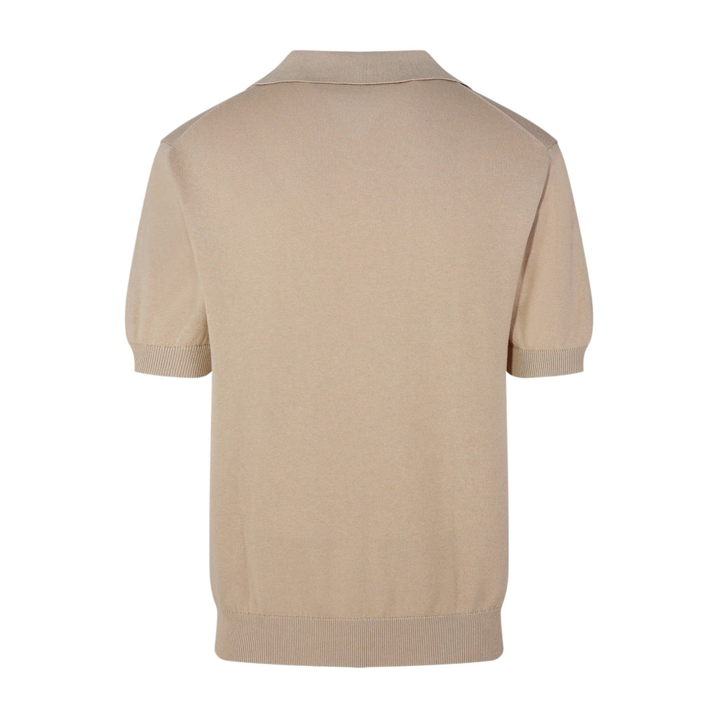 PR (Embroidered letter logo) Knitwear Polo Shirt 1826051406