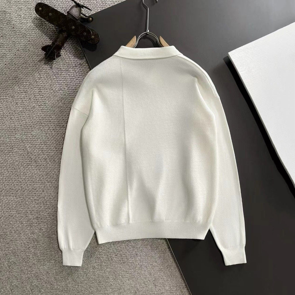 PR Lapel sweater 1824091114