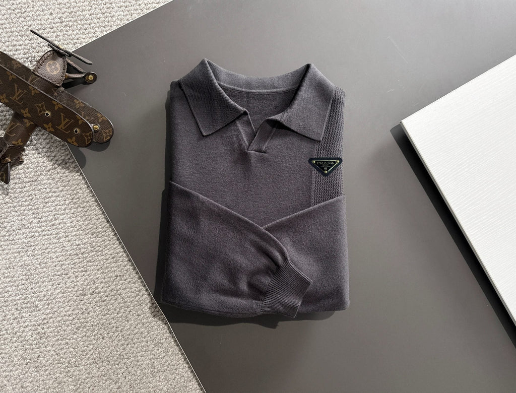 PR Lapel sweater 1824091114