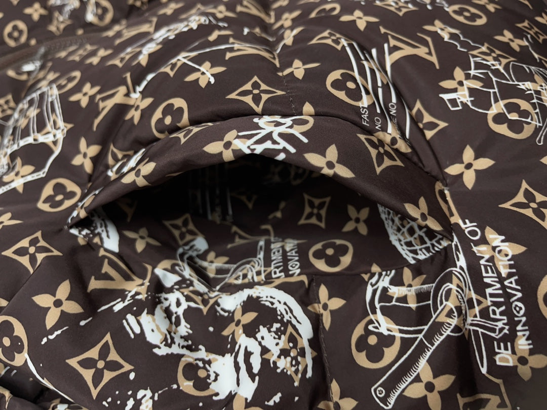 VV Graffiti down cotton jacket 1824093004
