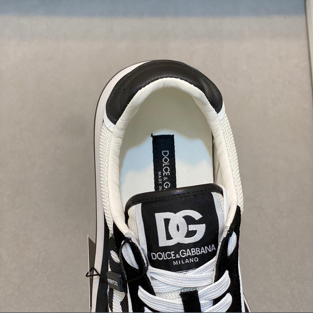 D&G New cowhide lining TPR elastic outsole sneakers XC24092813