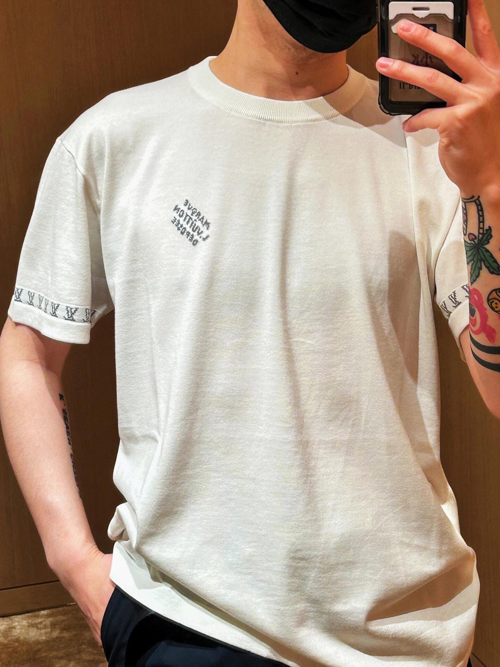 VV  Knitted short-sleeved T-shirt unisex 1825052209