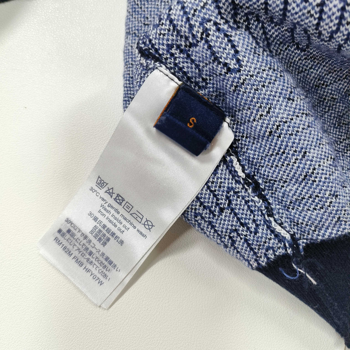 VV  Checkerboard mercerized cotton knitted short sleeves 1825022817