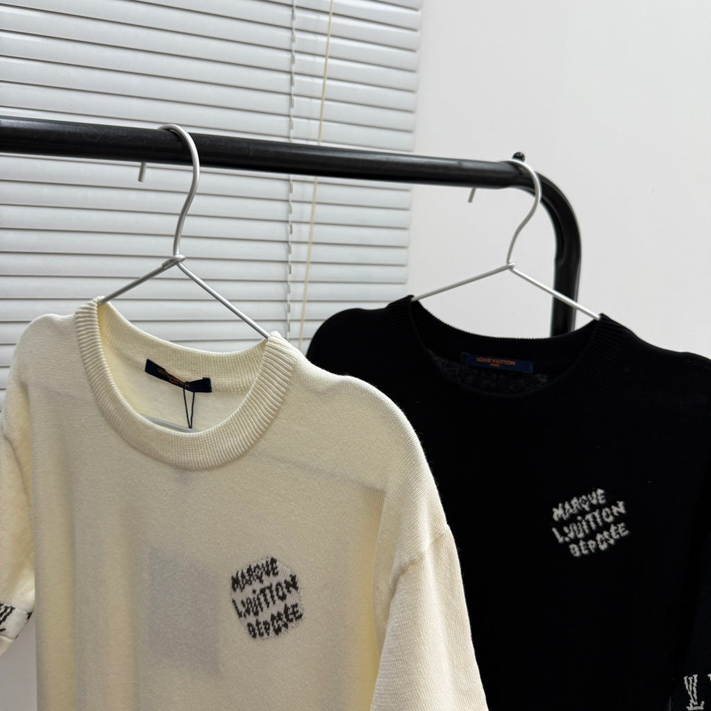 VV  Knitted short-sleeved T-shirt unisex 1825052209