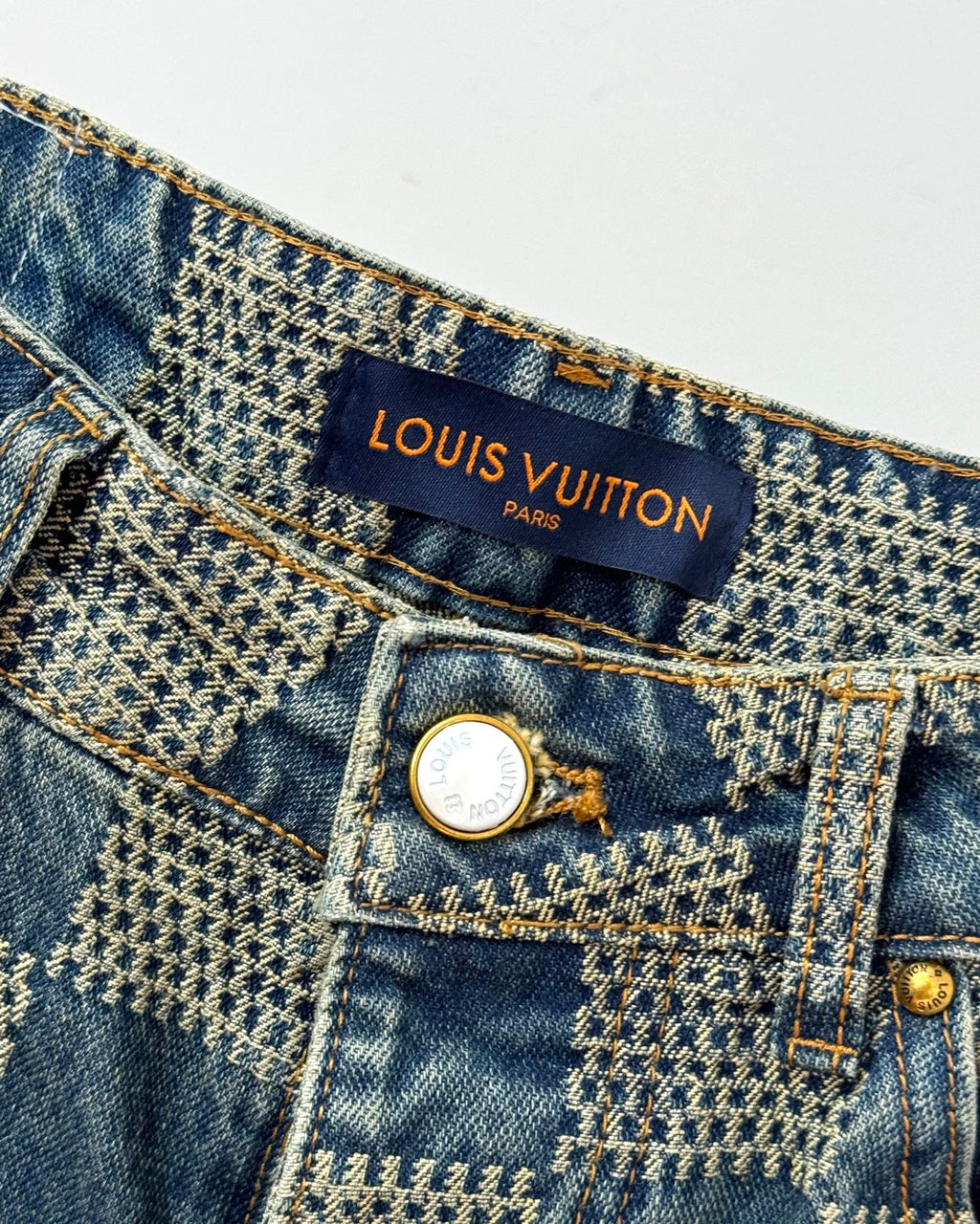 VV Plaid jeans 1825022820