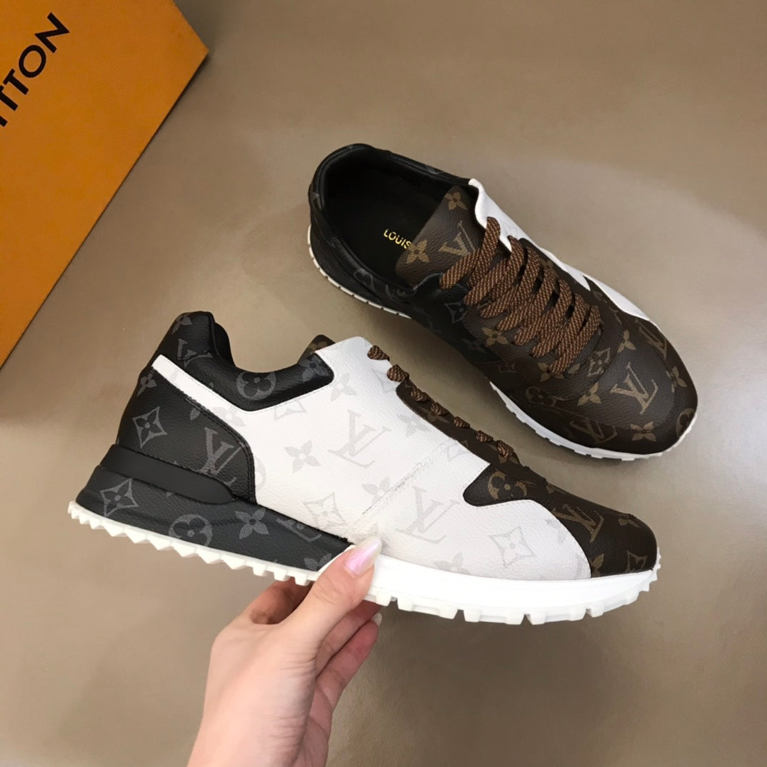 PRINTED TOP LAYER LEATHER CASUAL SHOES