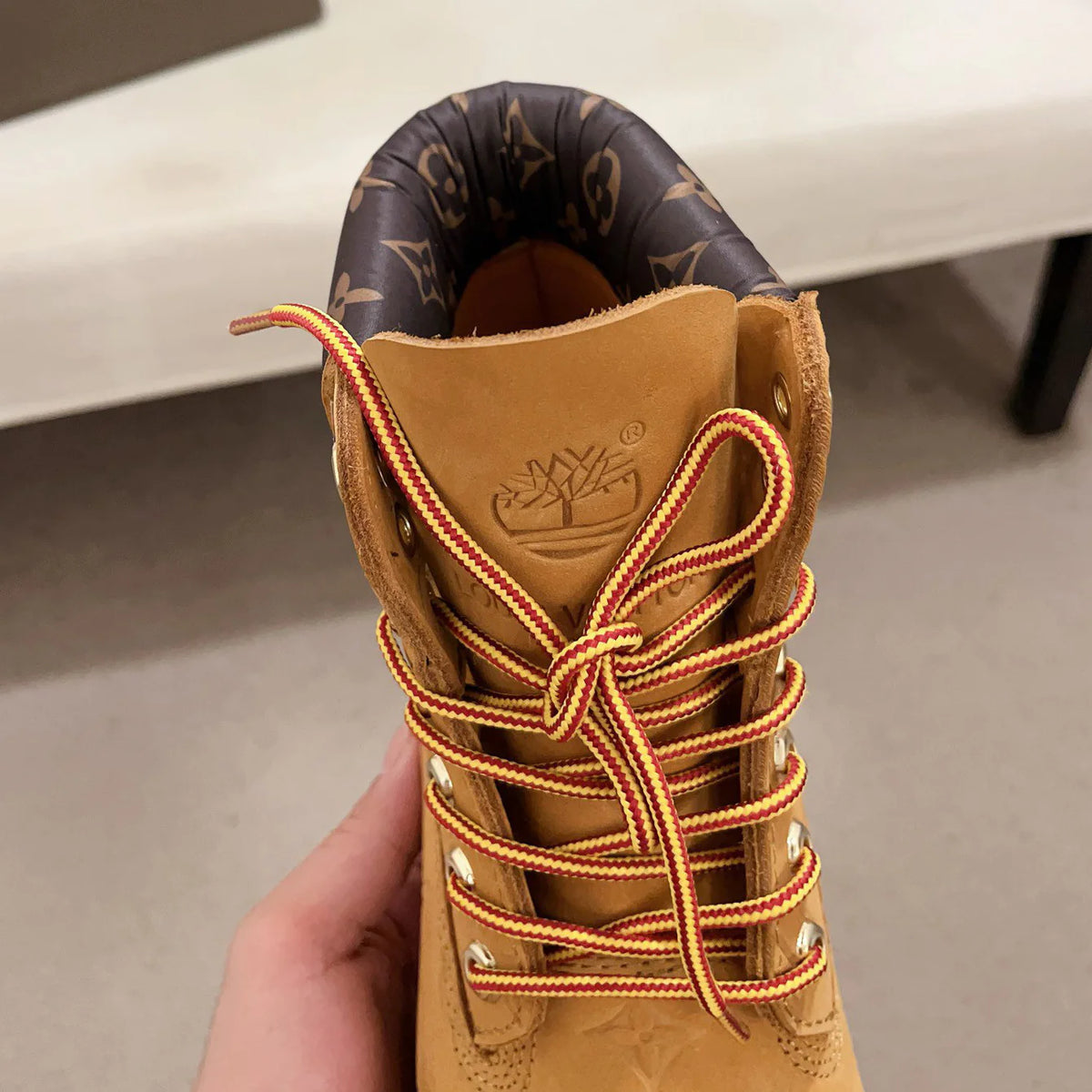 New fashion printed couple's short boots 1024101701