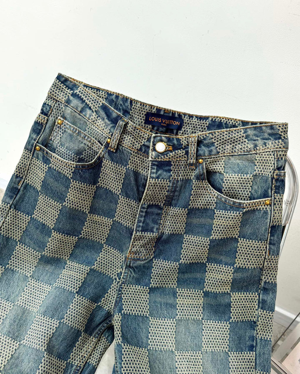 VV Plaid jeans 1825022820