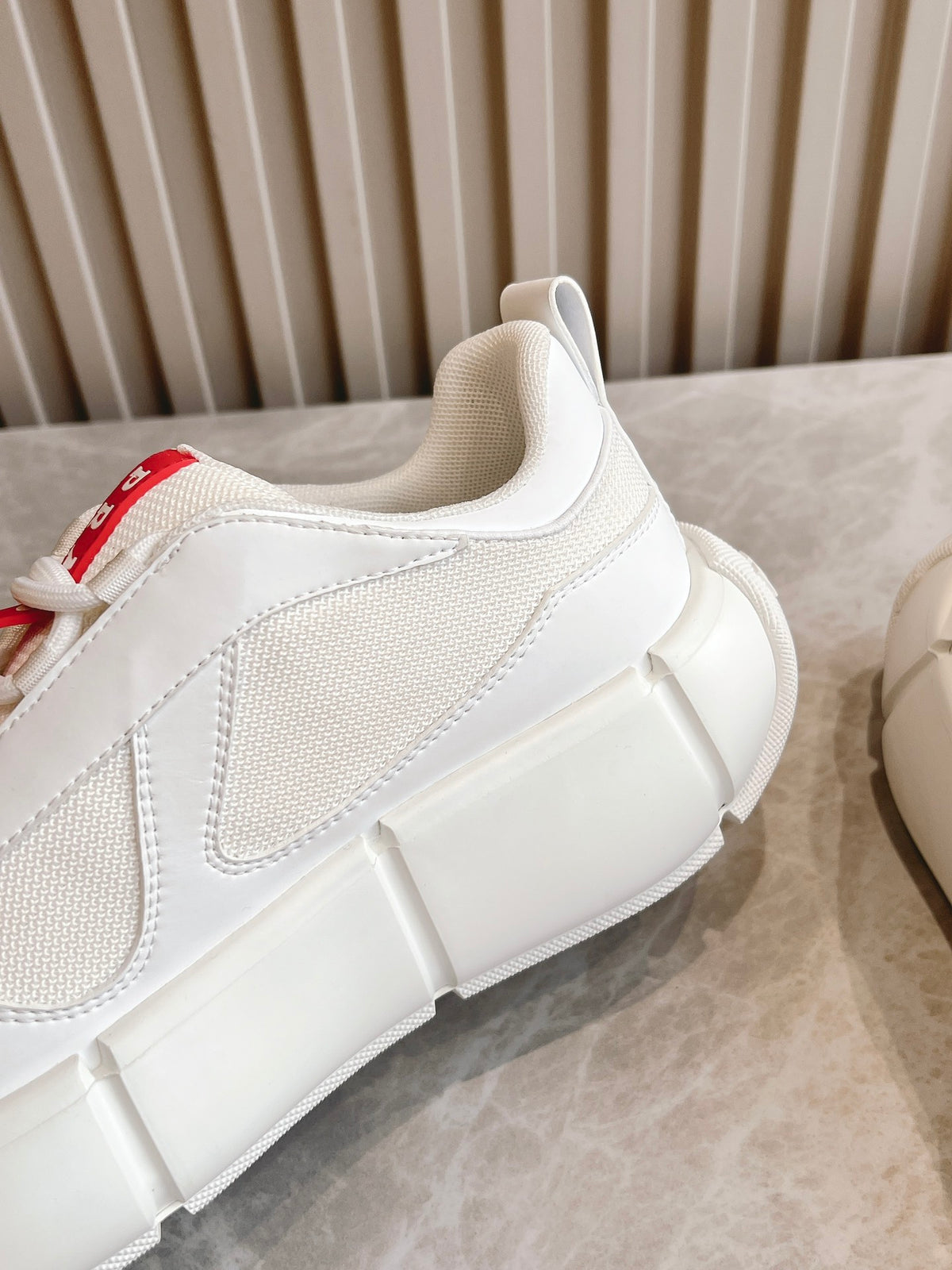 PR Mesh lace-up sneakers 1824091313