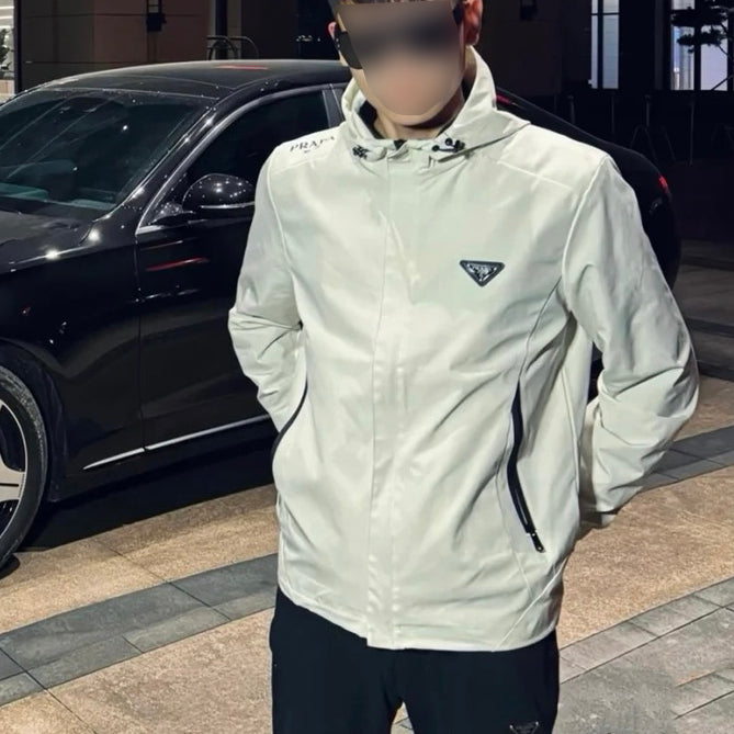 PR Hooded Windbreaker Jacket (Unisex) 1824091002