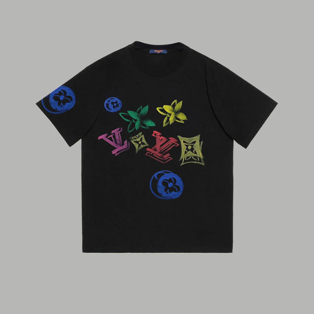 New fashion versatile printing short sleeve 1025033114