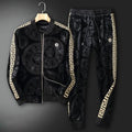 New Fashion Casual Men's Printed Sports Set 1023121420