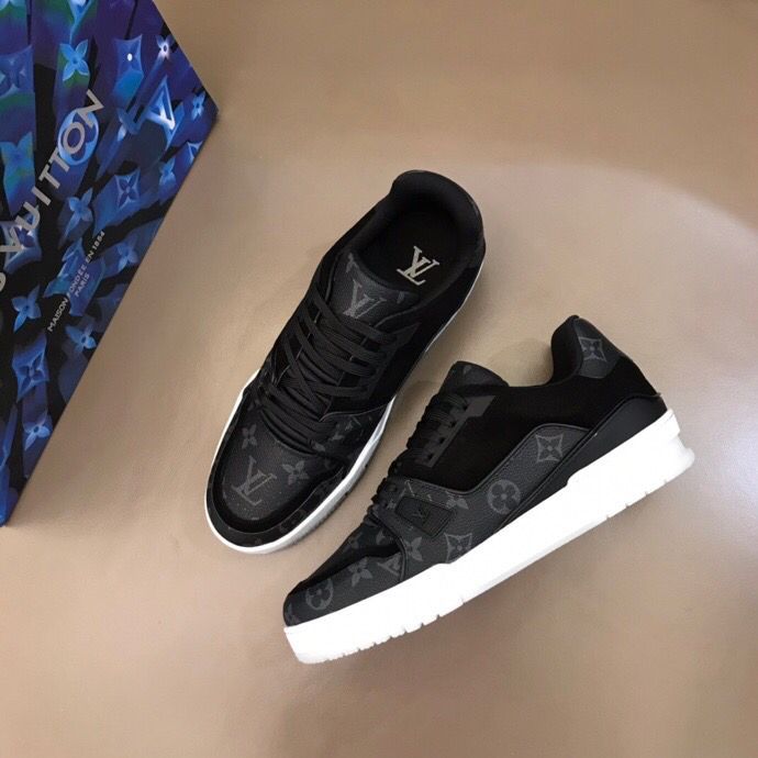 P270 BLACK MONOGRAM LUXEMBOURG SNEAKER