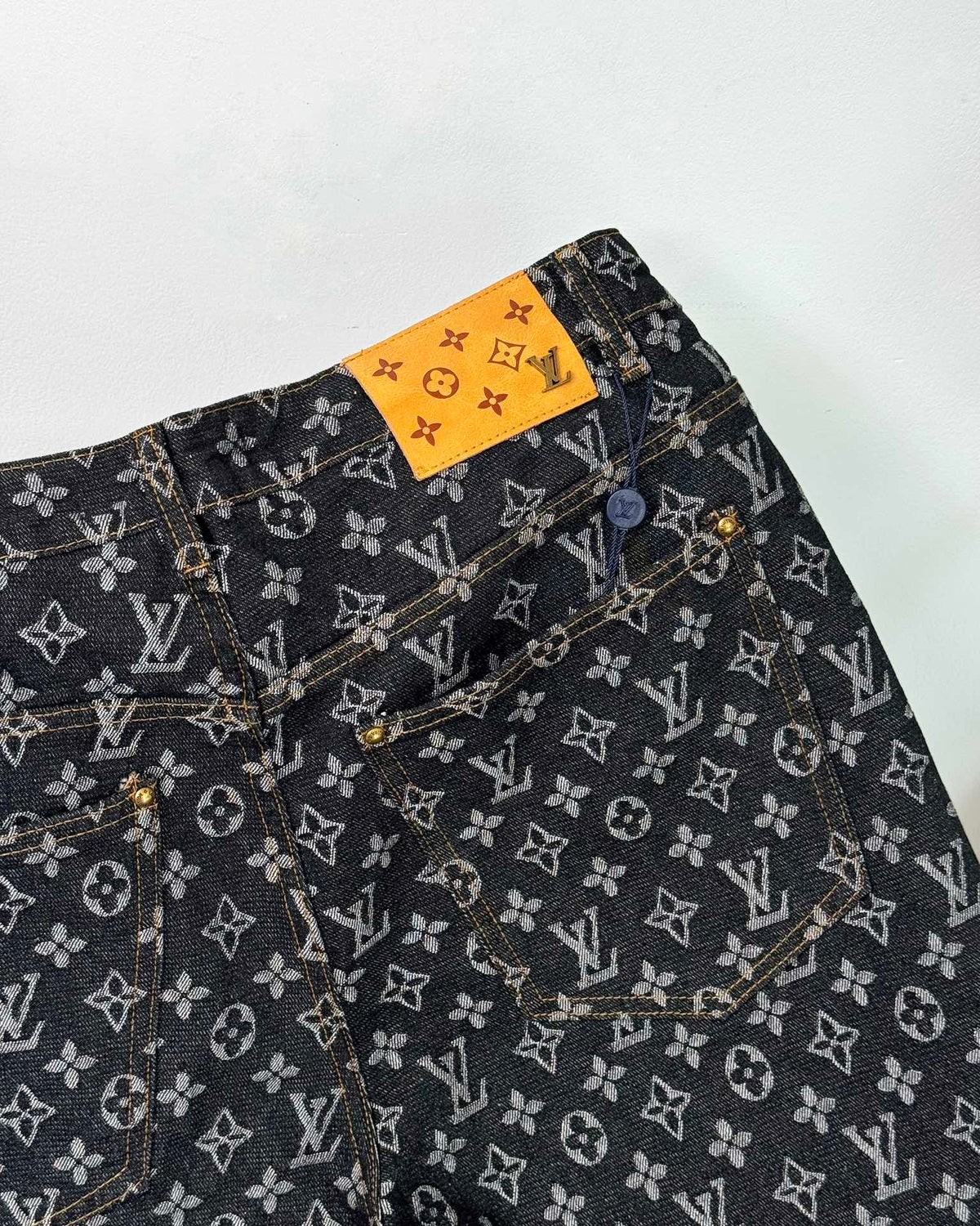 V classic print jeans 1825090905