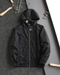 Reversible Logo Print Hooded Jacket 1825090903