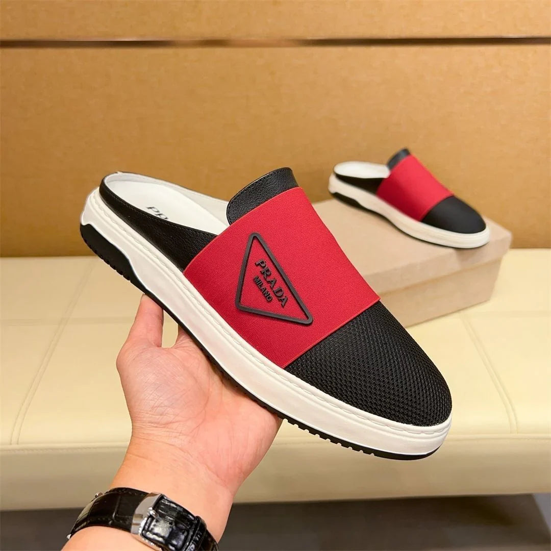 New Breathable Sneakers All-match Slip-on Leather White Shoes 1024080204
